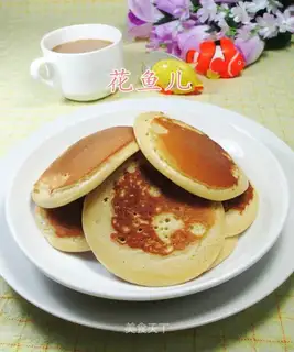 An egg cream muffin