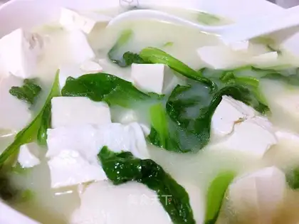 Tofu soup