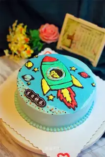 Little Rocket birthday cake