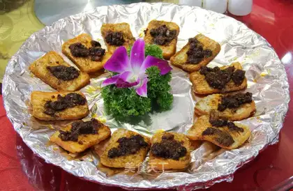 Cracked fish tofu