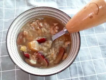 Charging rice congee