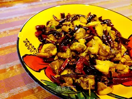 Simple chili chicken
