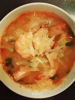 Shrimp radish soup
