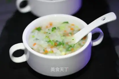Vegetable congee