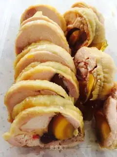 Pumpkin chicken leg