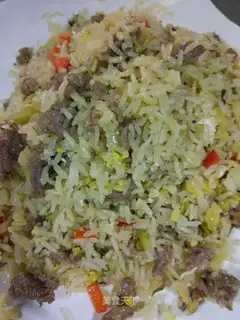 Sour beef fried rice