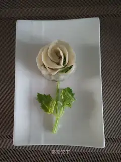 Rose fried dumplings