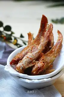 Dry-dry-fried knifefish