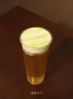 Blue blue tea cap