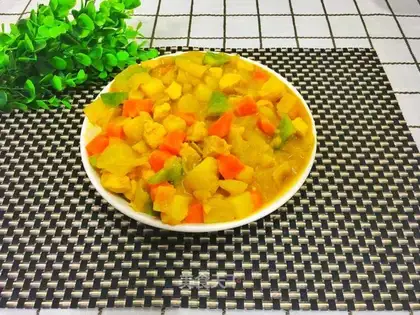 Curry chicken