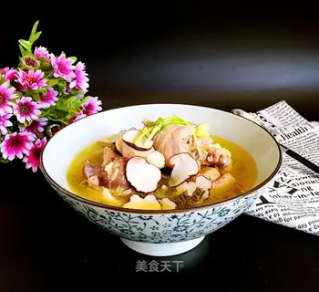 Crunch chicken soup