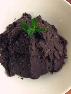 Homemade red bean sand