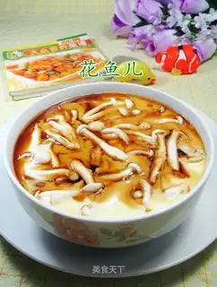 White mushroom eggs