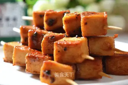 The fragrance of black pepperfish tofu