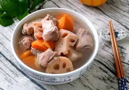 Lotus carrot steak