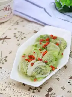 Three cabbage rolls