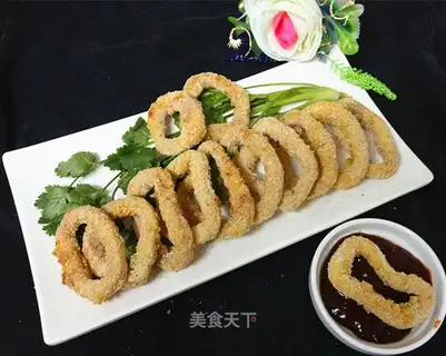 A fragrance of roasted squid