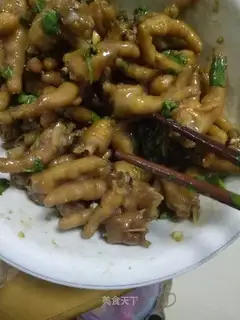 Garlic chicken claws
