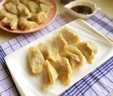 Lamb carrot dumplings