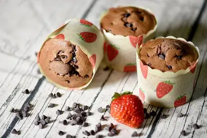 Chocolate muff cake