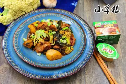 Chicken veal and stew