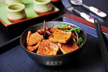 Red tofu