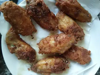 Homemade chicken wings