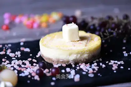 Sea salt cheesecake