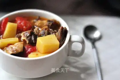 Tomato potato stew