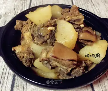 The radish lamb