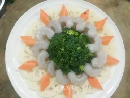 The Lian's shrimp show