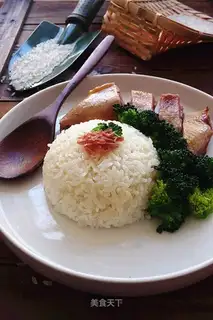 Duck-leg rice