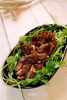 Homemade lamb chops