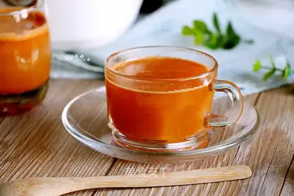 Carrot apple juice