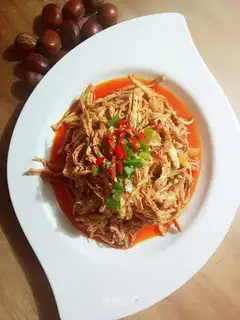 Spicy chicken silk