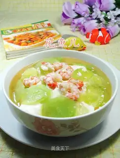 Shrimp and tofu