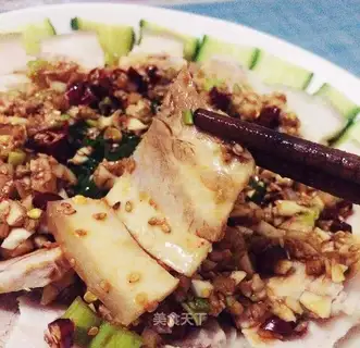 Garlic white meat