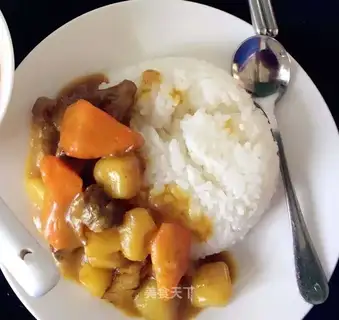 Curry potato gravy