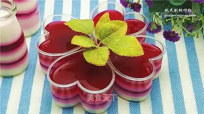 Flamingo fresh milk pudding