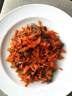 Carrot and beef silk