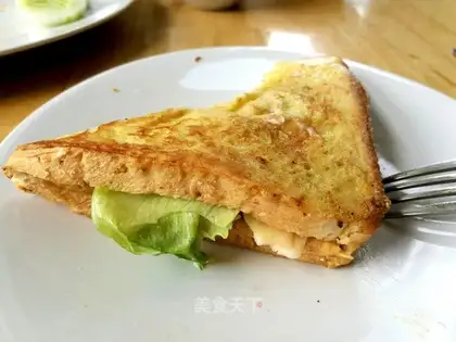 Hong Kong-style gold cheesechip