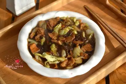 Powder pork powder