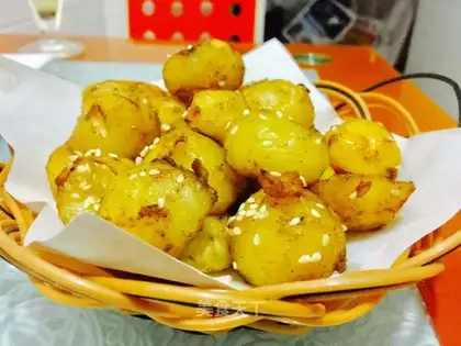 Olympian goldball potatoes