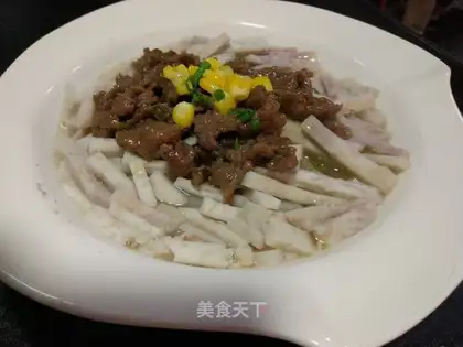 Cracked potato beef