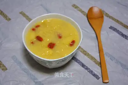 Apple rice porridge