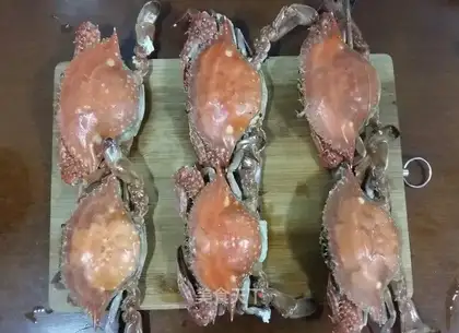 Steam crabs