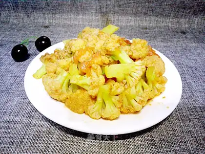Tomato fried flowers