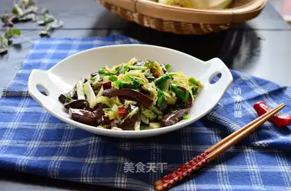 Big cabbage with tofu