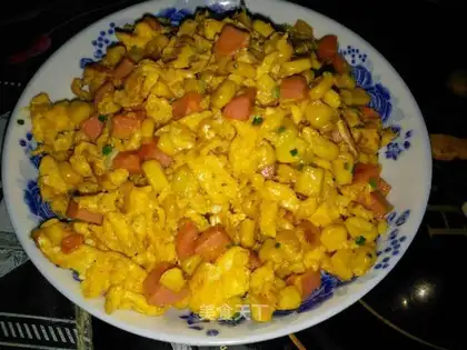 Corn eggs