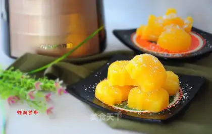 Fresh orange jelly